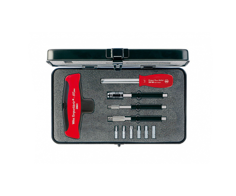 Профессиональный набор динамометрических инструментов Wiha TorqueVario-STplus 2893 S01 29234, 11 предметов