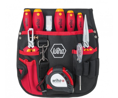 Набор инструментов для электриков в компактной сумке Wiha 9300-012-01 40948, 10 предметов