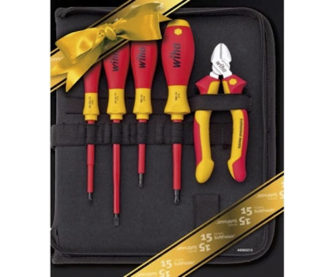 Профессиональный набор инструмента для электриков Wiha Electrician's Set 42806, 5 предметов