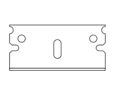 Прямоугольное режущее лезвие Mozart 600.030-0265