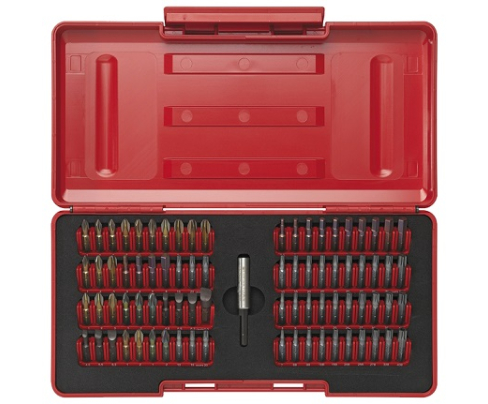 Набор сменных бит SL PH PZ TX HEX формы C6,3 PB Swiss Tools PB C6.991 80 шт.