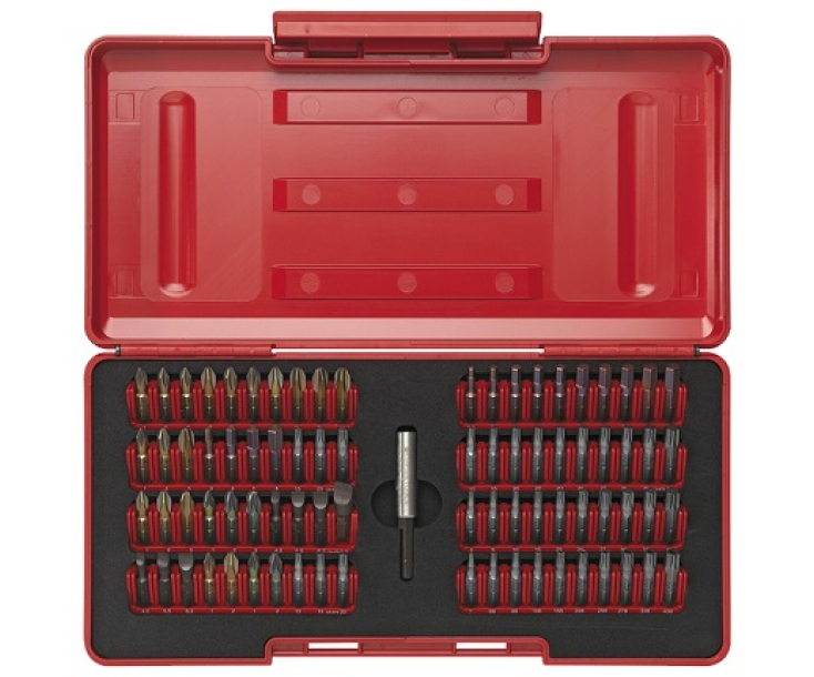Набор сменных бит SL PH PZ TX HEX формы C6,3 PB Swiss Tools PB C6.991 80 шт.
