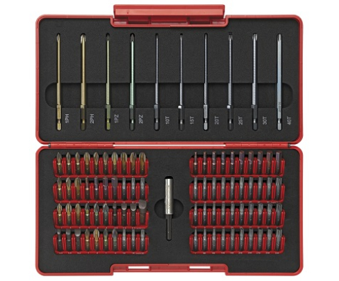 Набор сменных бит SL PH PZ TX HEX формы C6,3 PB Swiss Tools PB C6.992 90 шт.