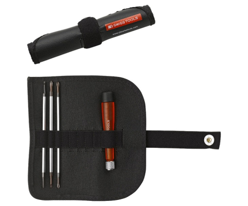 Набор с двусторонними прецизионными комбинированными жалами SL PH серии PB 53 PB Swiss Tools PB 510. 4 пр.