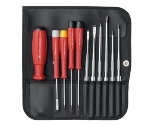 Набор с комбинированными жалами SL PH TX HEX Nut серии PB 215 PB Swiss Tools PB 8220.ind 11 пр.