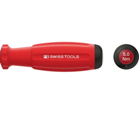 Динамометрическая рукоятка MecaTorque PB Swiss Tools PB 8314.M 5.0 Nm для сменных бит C6,3 и Е6,3