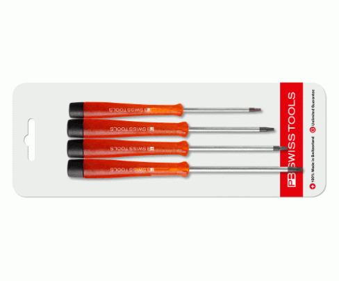 Набор прецизионных отверток TORX PB Swiss Tools PB 1627.CN 4 шт.