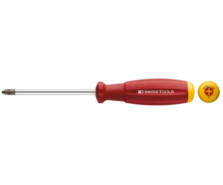 Отвертка крестовая Phillips SwissGrip PB Swiss Tools PB 8190.2-100/6 PH2