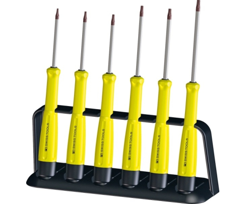 Набор прецизионных антистатических отверток TORX PB Swiss Tools PB 8643.ESD 6 шт.