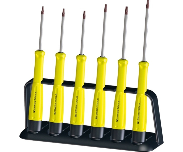 Набор прецизионных антистатических отверток TORX PB Swiss Tools PB 8643.ESD 6 шт.