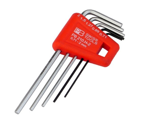Набор штифтовых шестигранных ключей HEX PB Swiss Tools PB 210.H-5 6 шт.