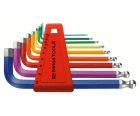 Набор штифтовых ключей HEX PB Swiss Tools PB 212.H-10 RB со сферической головкой 9 шт.