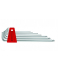 Набор длинных штифтовых ключей HEX PB Swiss Tools PB 212.LH-6 со сферической головкой 7 шт.