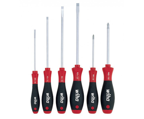 Набор отверток Wiha SoftFinish 302 ZK6 SO 07153 шлиц Pozidriv