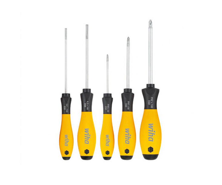 Набор отверток Wiha SoftFinish ESD 302ESD HK5 01 27252