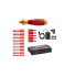 Диэлектрическая VDE отвертка speedE Set3 с электроприводом и битами Wiha 590 T103 41913, 42268 25 предметов