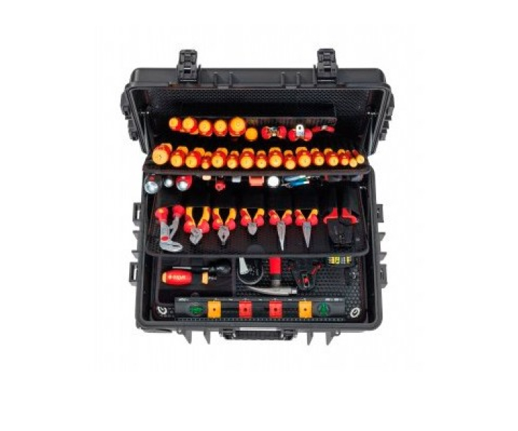 Набор инструментов для электриков Competence XXL II Wiha 9300-704 42069, 115 предметов