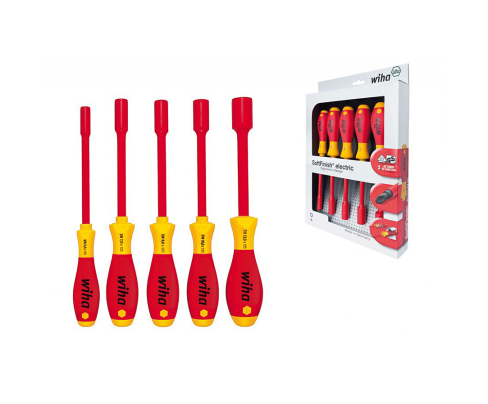 Набор отверток Wiha SoftFinish electric HEX внешний шестигранник 322 K5 29466 5 шт.