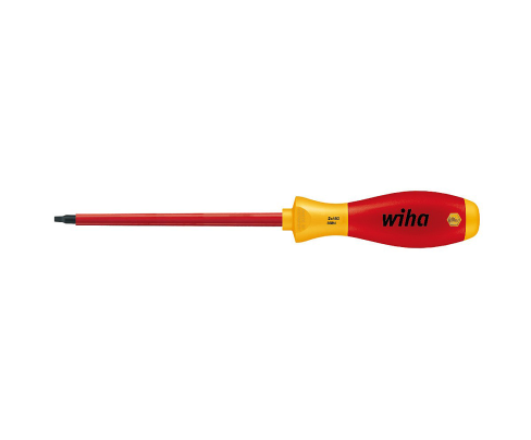 Отвертка Wiha SoftFinish electric Robertson 358N 32397 2,8 x 150 с четырехгранником