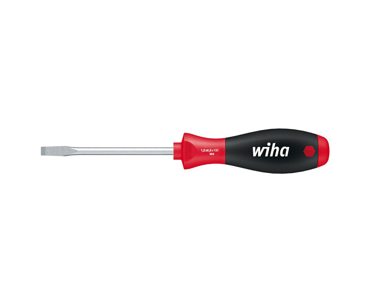 Отвертка Wiha SoftFinish Slotted 302 27755 6 x 150 шлицевая