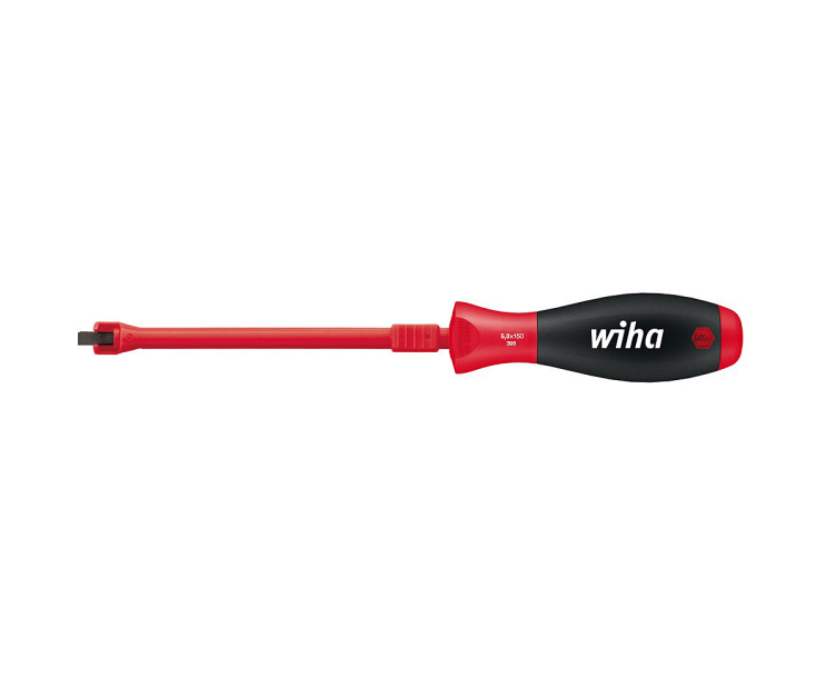Отвертка Wiha SoftFinish Slotted 398 32870 5 x 150 шлицевая удерживающая