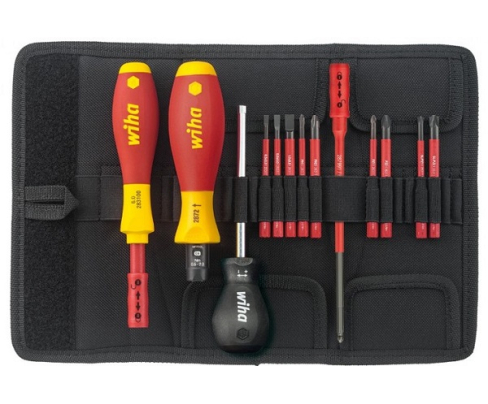 Профессиональный стартовый набор инструментов Wiha slimTorque VDE 2872 T13 40674, 13 предметов