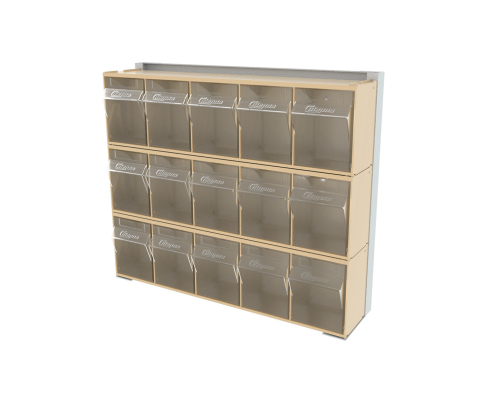 Стойка бежевая настенная/настольная Стелла-техник 401-00-00-03-B (610х150х500)