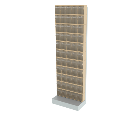 Стойка бежевая напольная Стелла-техник 405-00-00-11-B (610х325х1850)