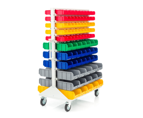 Мобильная стойка Стелла-техник M2-100-42-15 , 700х1150х1500мм