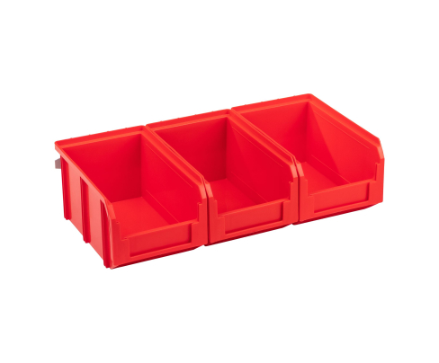 Органайзер настенный Стелла-техник V-2-440-красный , 3 ящика V-2