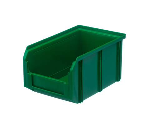 Пластиковый ящик Стелла-техник V-2-зеленый 234х149х121мм, 3,8 литра