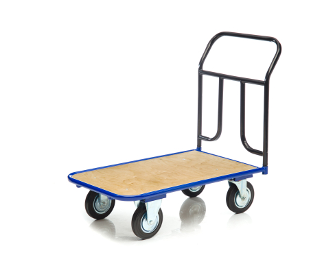Тележка платформенная Стелла-техник КПТ-500-200-И , с фанерой, 600х1000мм