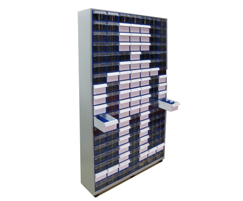 Шкаф в сборе Стелла-техник С-2-126 на 126 коробов, ЛДСП