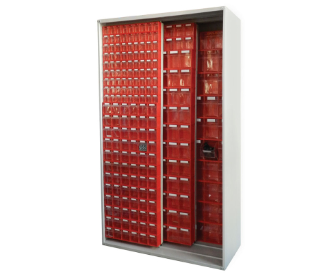 Разборный Стелла-техник Шкаф-купе-FOX-V-450 со сдвижными панелями 1280x605х2125мм, без кассет