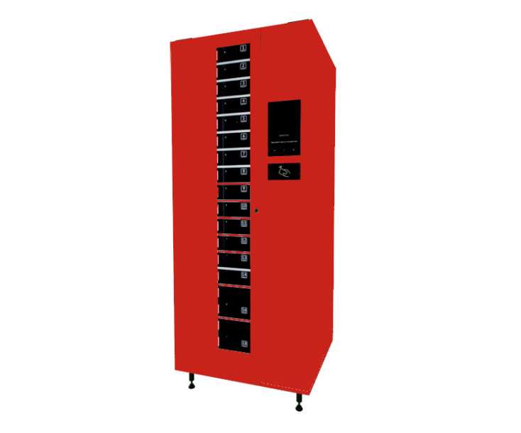 Вендинговый аппарат барабанного типа werks.VENDING 1