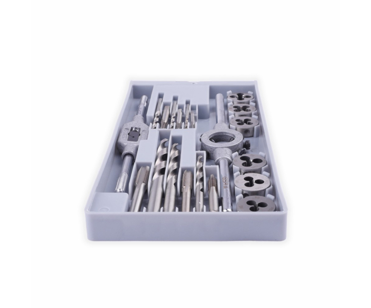 20-пр. Набор метчиков, плашек, свёрл M3 - M12 HSS Werks W.1412100