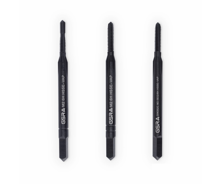 Ручные метчики набором DIN 352 HSSE-VAP M 2 Werks W.1626160