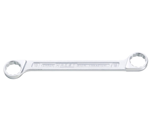 Ключ гаечный двусторонний кольцевой 610N 14х15 мм Hazet 610N-14х15