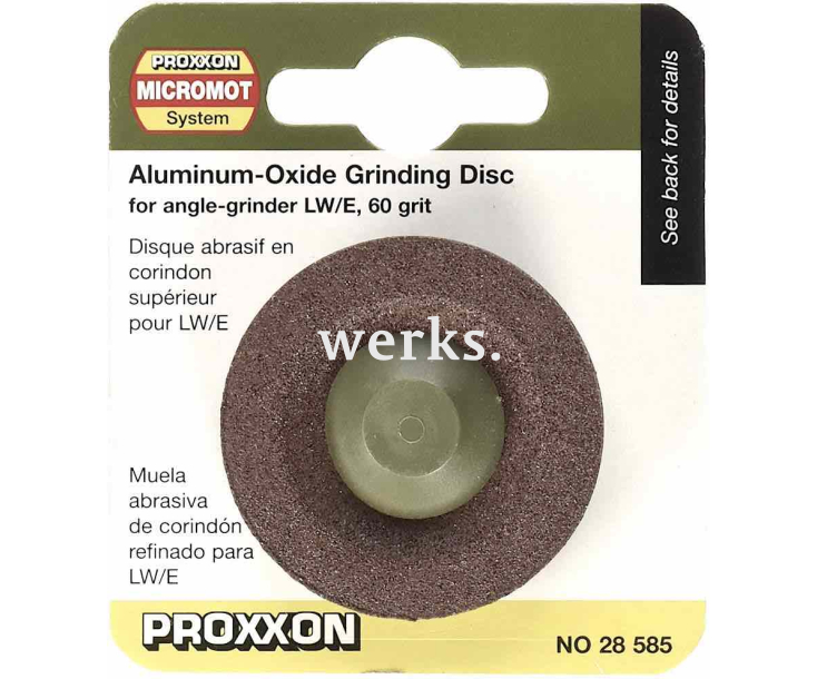Диск шлифовальный корундовый Ø 50 мм К60 Proxxon 28585