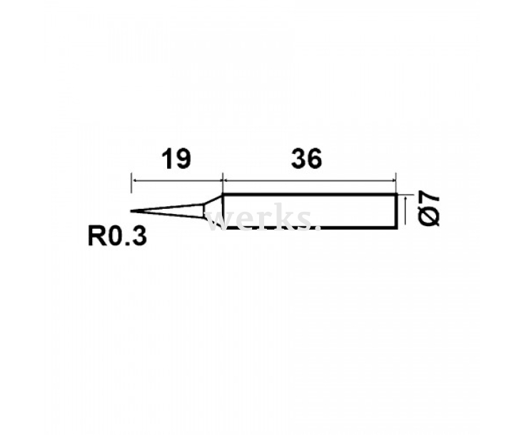 Жало для паяльника ProsKit 5PK-976N-B1