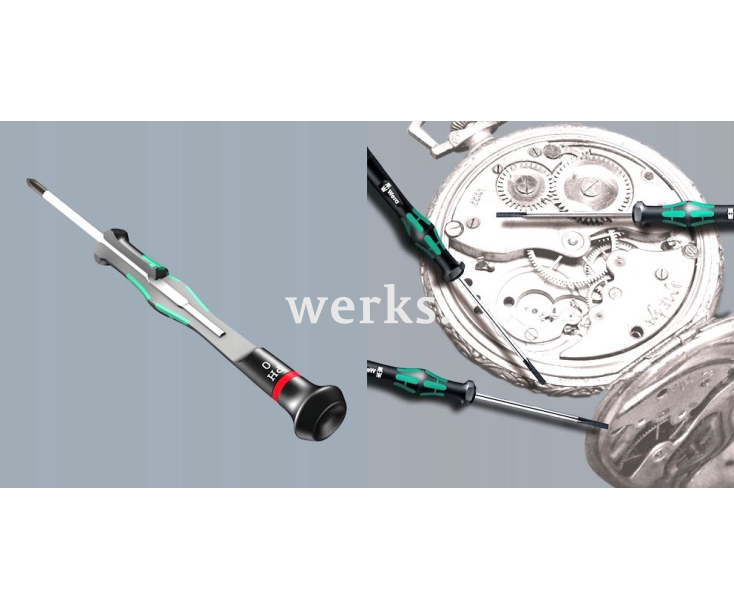 Набор отверток SL PH HEX HEX Nut TORX PL Microstix для электронщиков Kraftform Micro Big Pack 1 Wera WE-134000