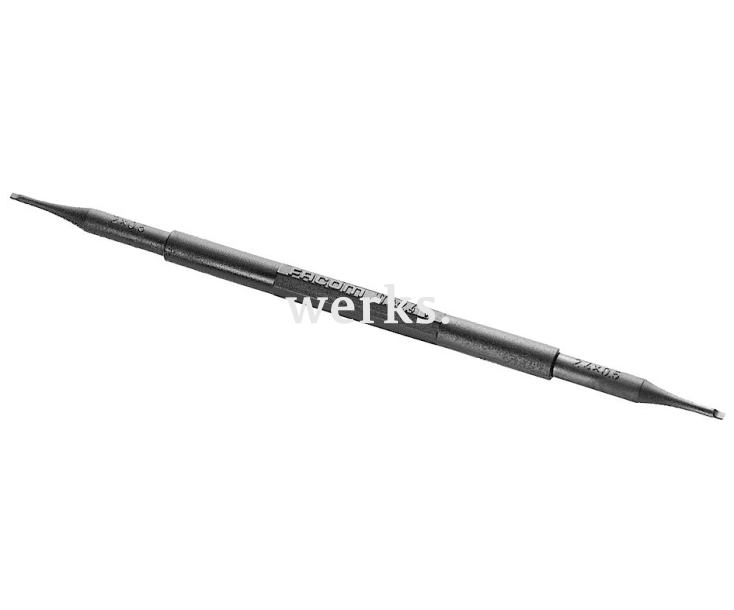 Отвертка прецизионная шлицевая двусторонняя Facom 2,0x2.4 мм HT.2X2.4