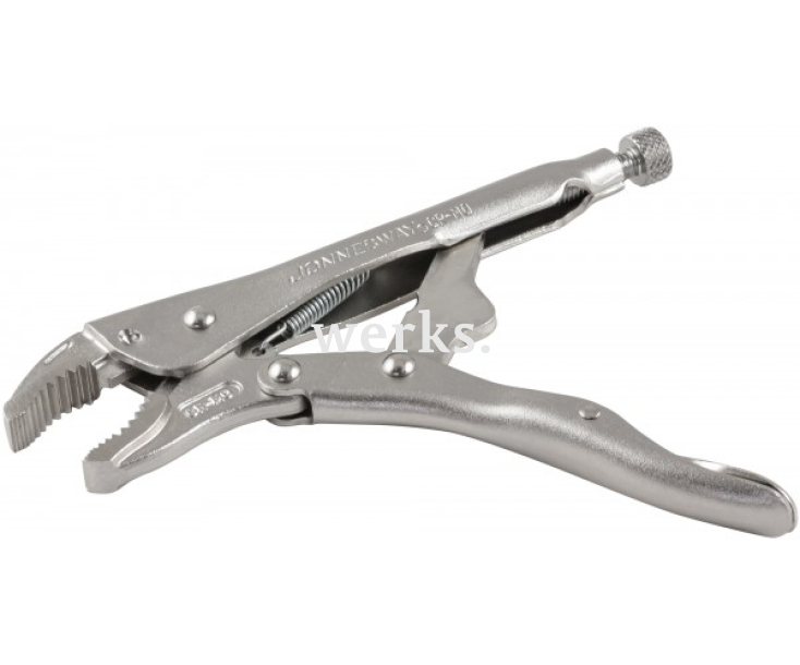 Клещи зажимные 180 мм с фиксацией, трубный захват 0-38 мм Jonnesway P32M07A