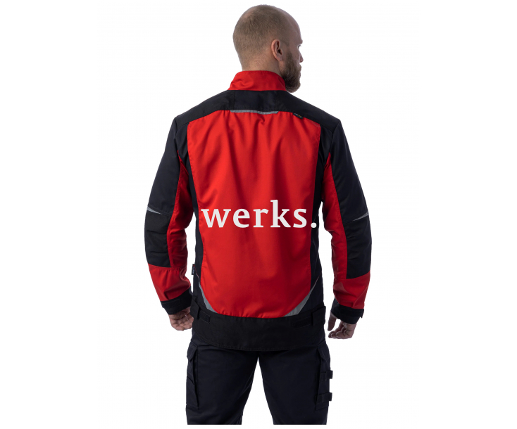 Летняя куртка Brodeks KS 202 красный/черный (XXL)