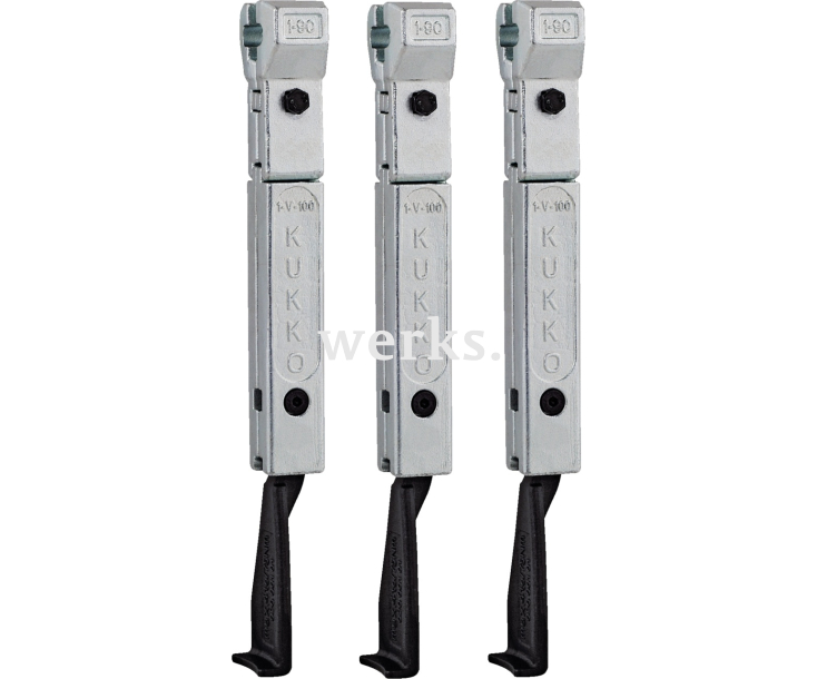 3 узких захвата (комплект) KUKKO 1-191-S