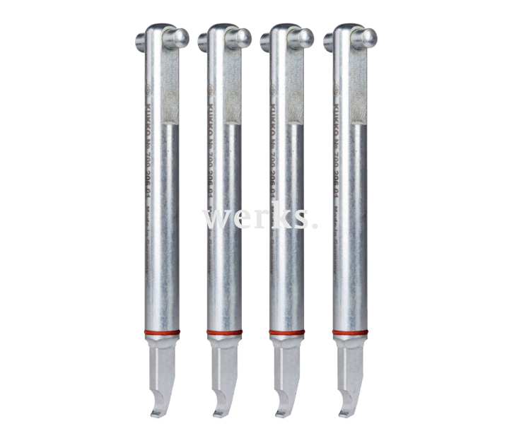 4 запасных захвата, узких, с кольцами KUKKO 70-021-S