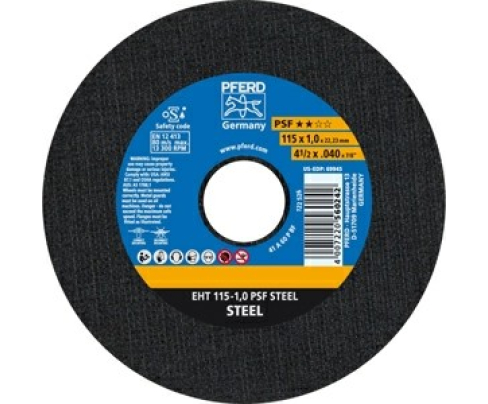 Круг отрезной Pferd EHT 115 - 1,0 PSF STEEL