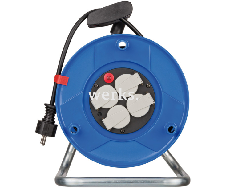 Удлинитель сетевой на катушке 25 м IP20 Brennenstuhl Garant H05VV-F 3G1.5 1218050