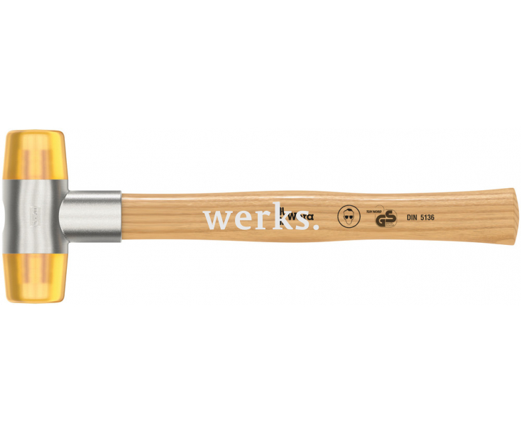 Щадящий молоток Wera с головками Cellidor # 5 100 Wera WE-000025