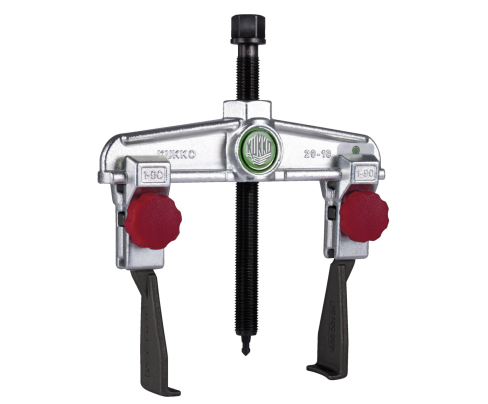 Универсальный двухзахватный съёмник с узкими, быстрорегулируемыми захватами KUKKO 20-10+S